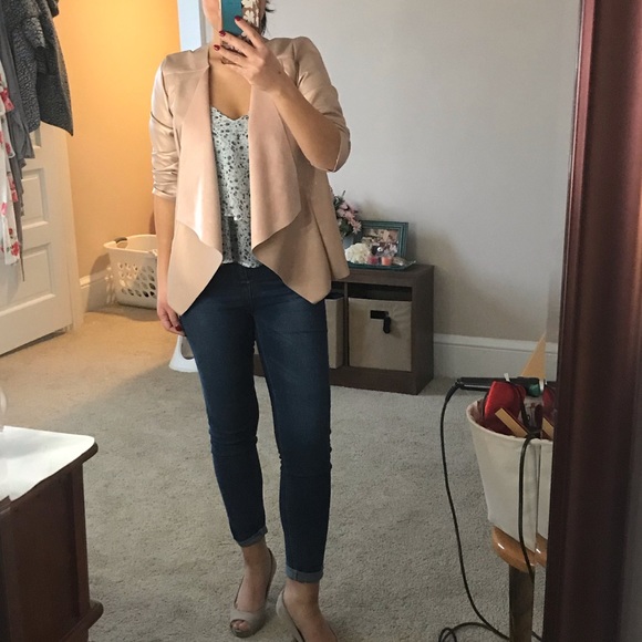 Drape Front Jacket - Picture 3 of 6